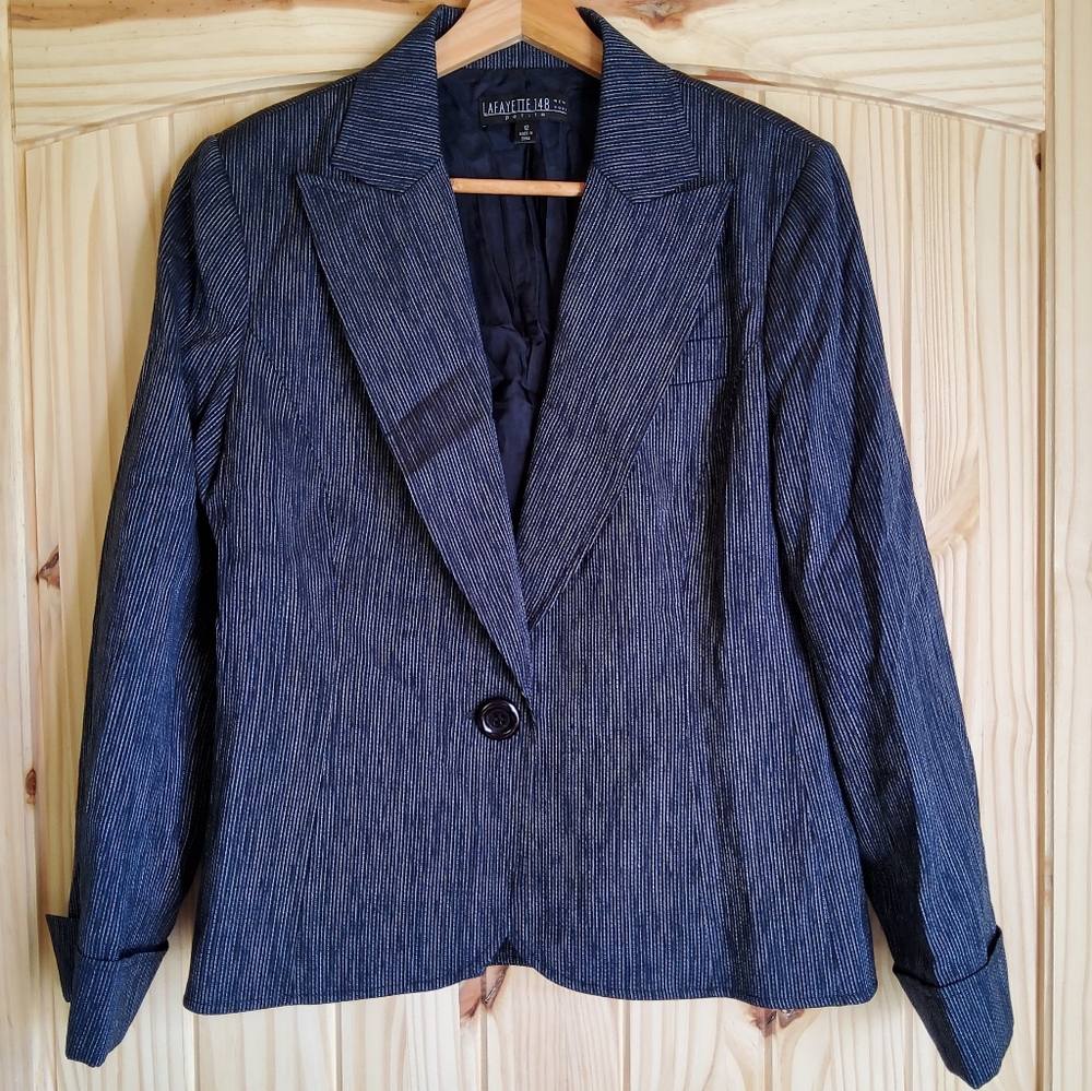Lafayette 148 New York Blazer Petite 12